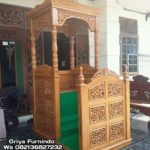 Mimbar Masjid Ukir Terbaru